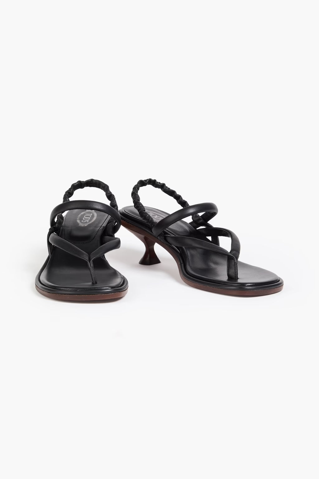 Leather Slingback Sandals