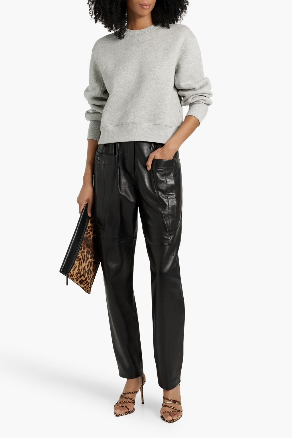 Lumi French Cotton-terry Sweatshirt
