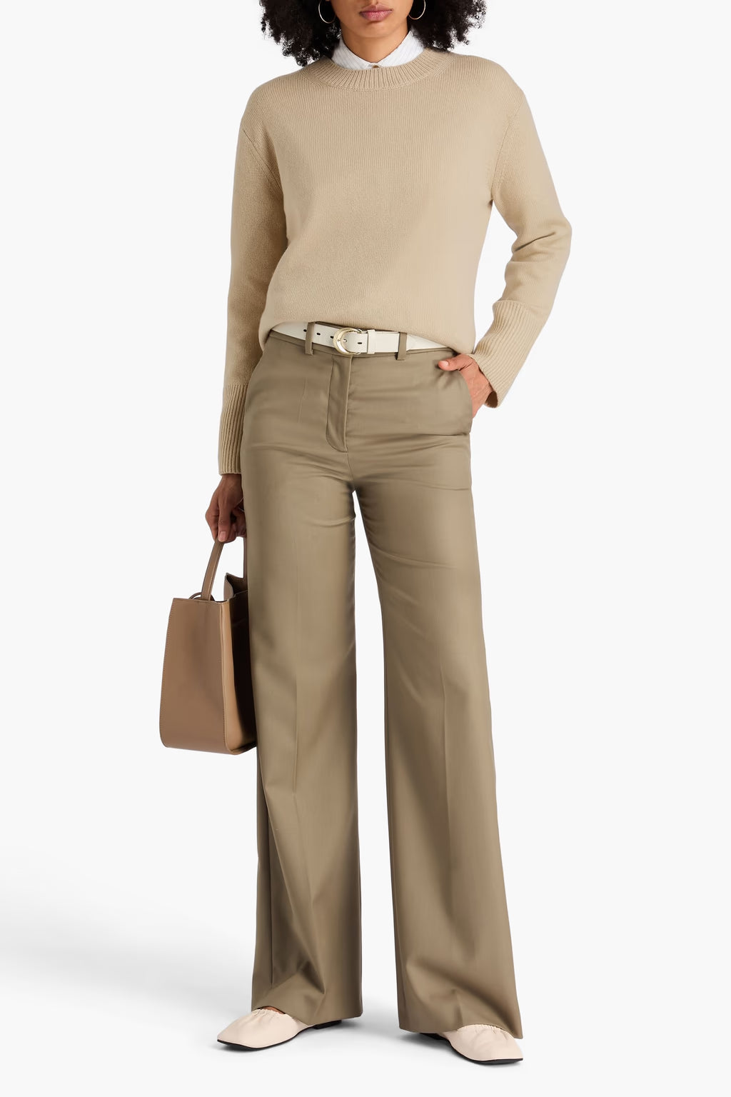 Wool and Cashmere-blend Sweater