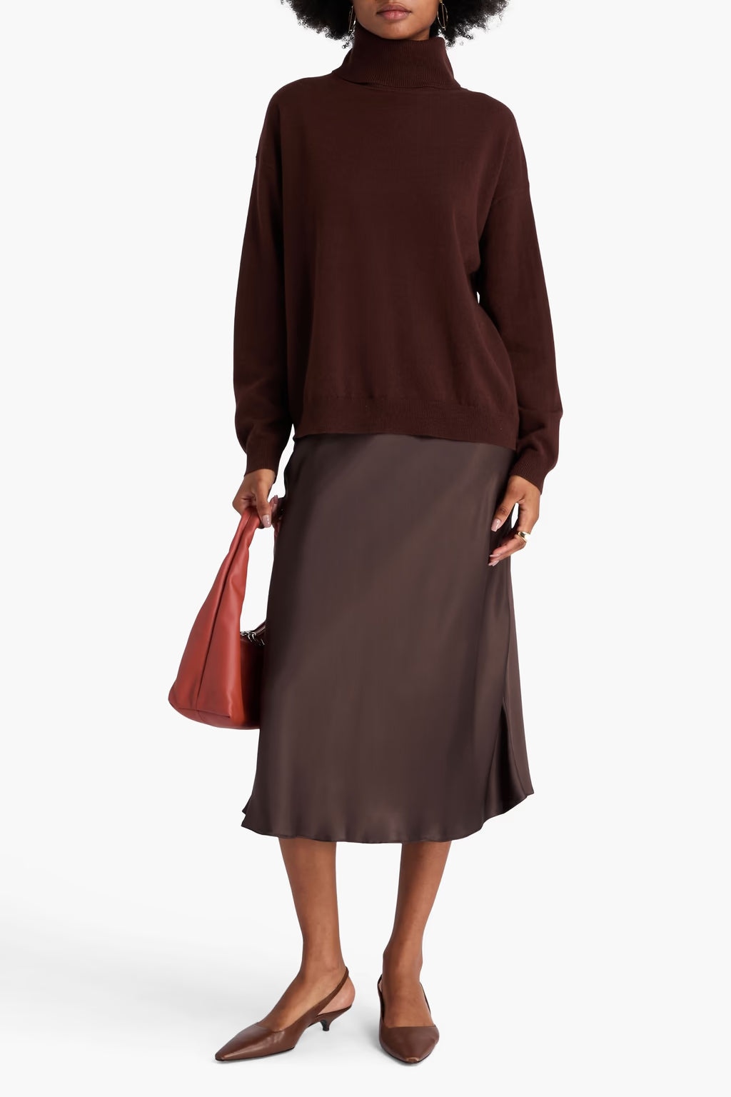Jamie Cashmere Turtleneck Sweater