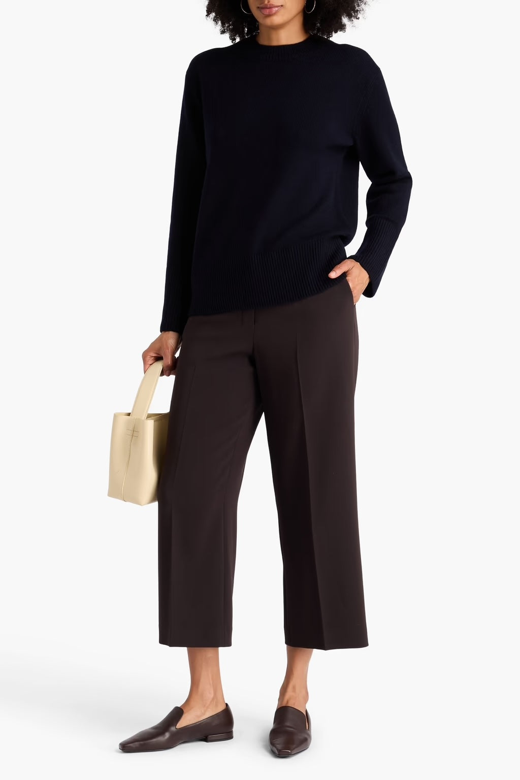 Wool and Cashmere-blend Sweater