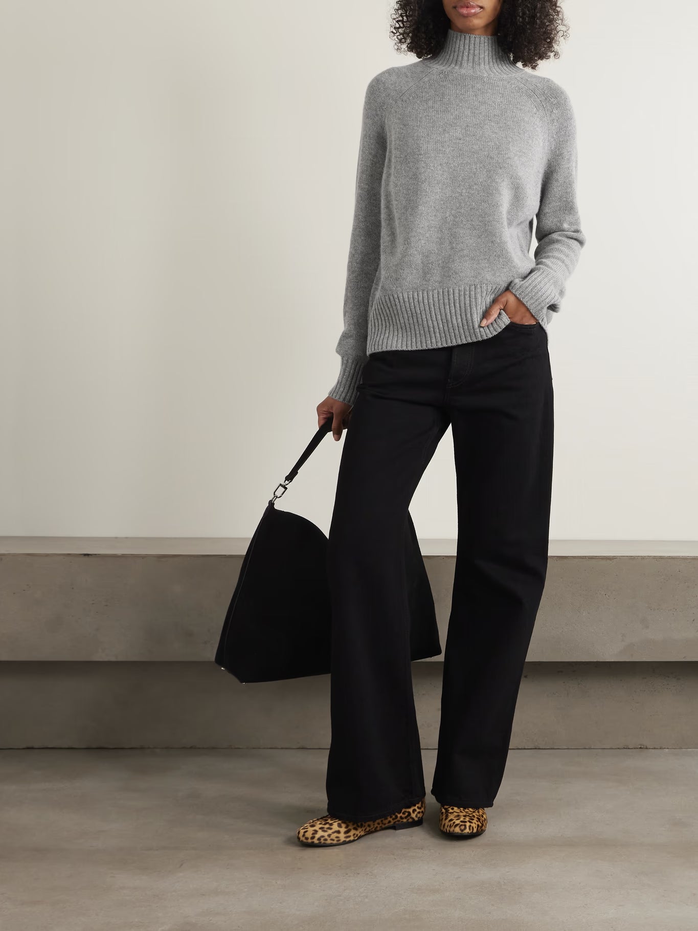 Wool and Cashmere-blend Sweater