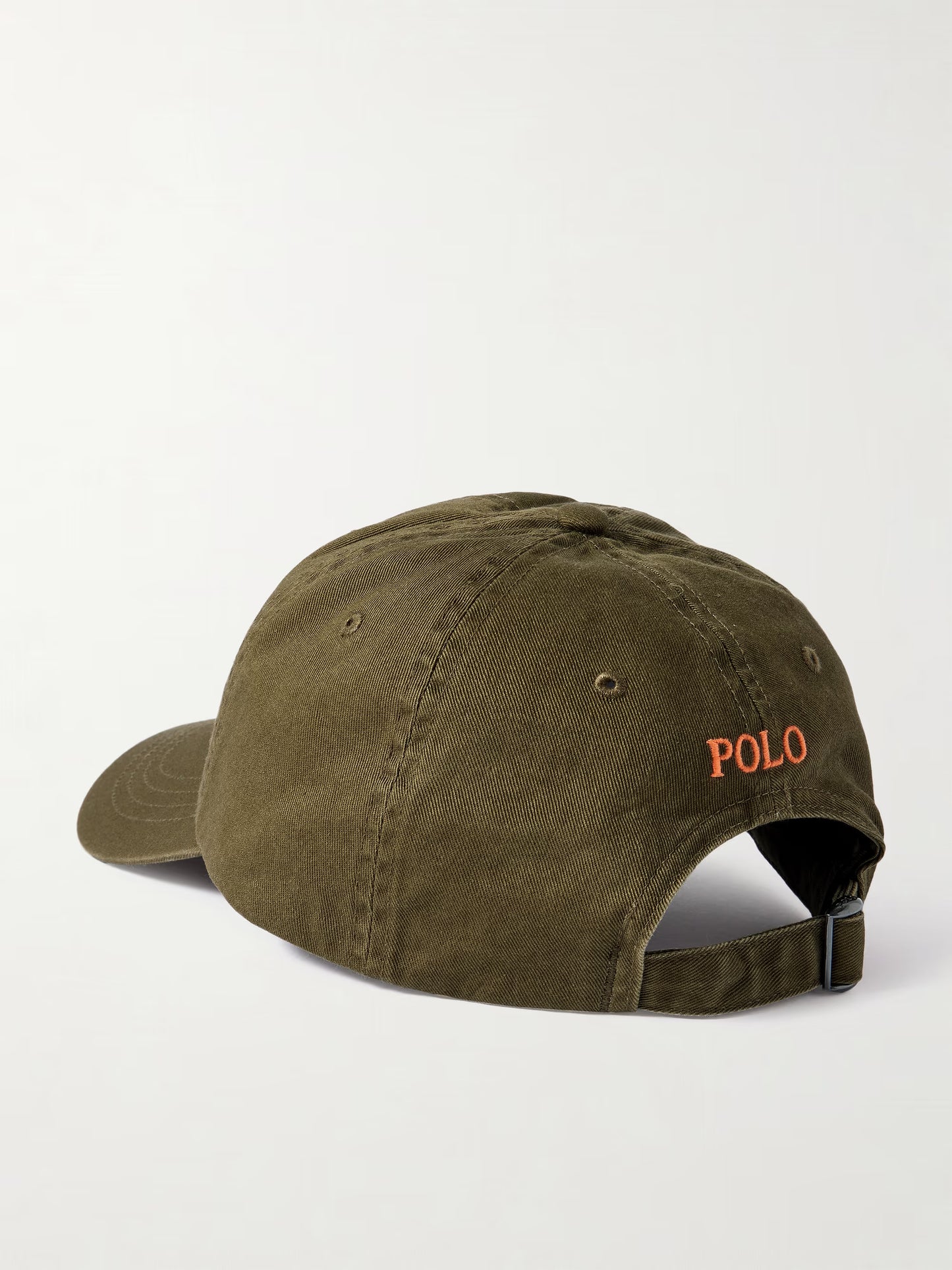 Embroidered Cotton-twill Cap