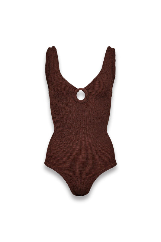 Women's Coverage Swim Scoop Neck Swimsuit