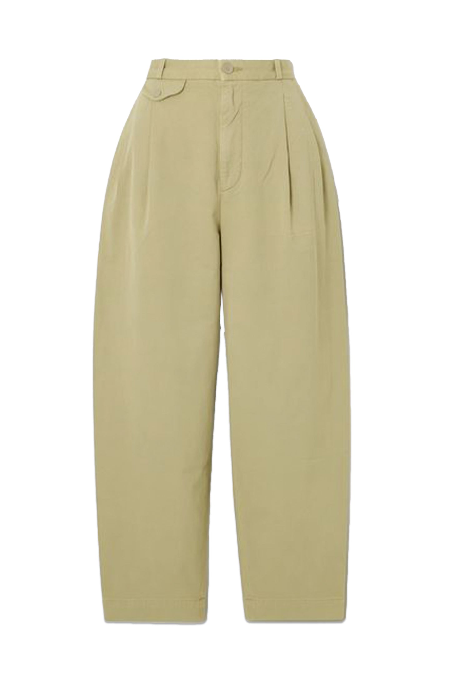 Becker Pleated Cotton-Twill Tapered Pants
