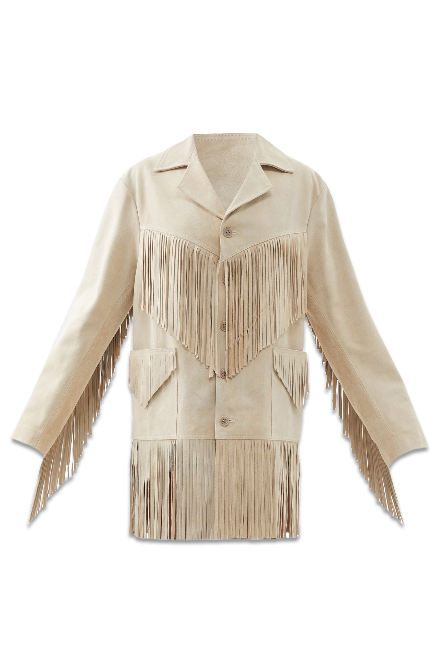 Suede Fringe Western Jacket