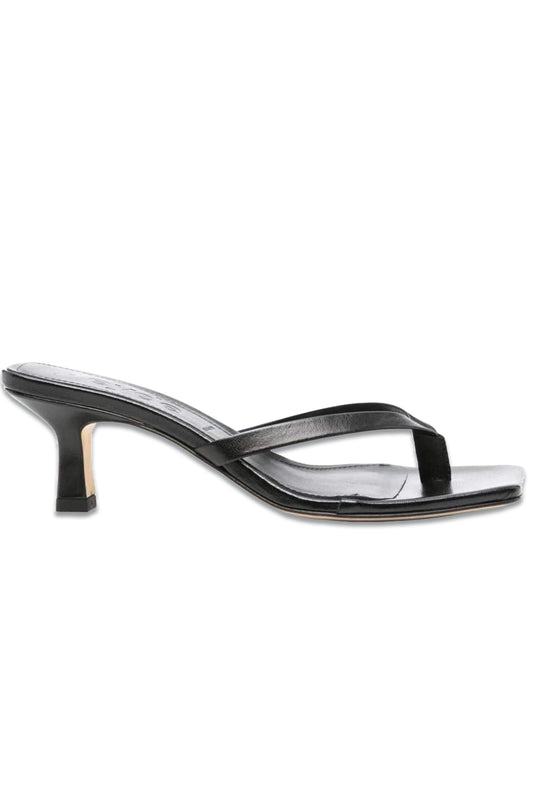Black Wilma Heeled Sandals