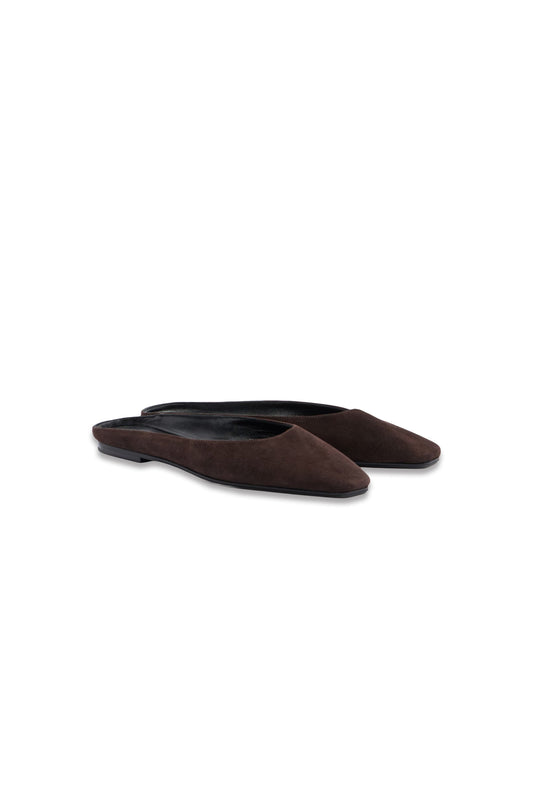 June Suede Mules