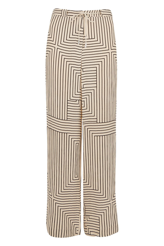 Angled Stripe Trouser
