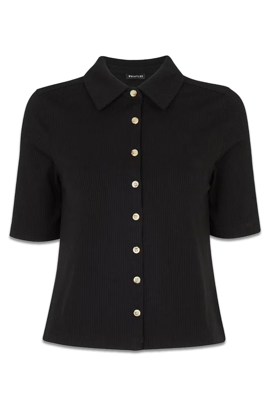 Grace Ribbed Polo