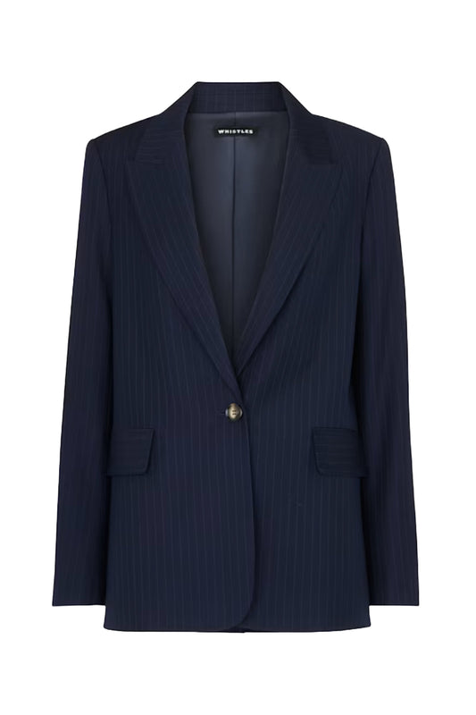 Pinstripe Blazer