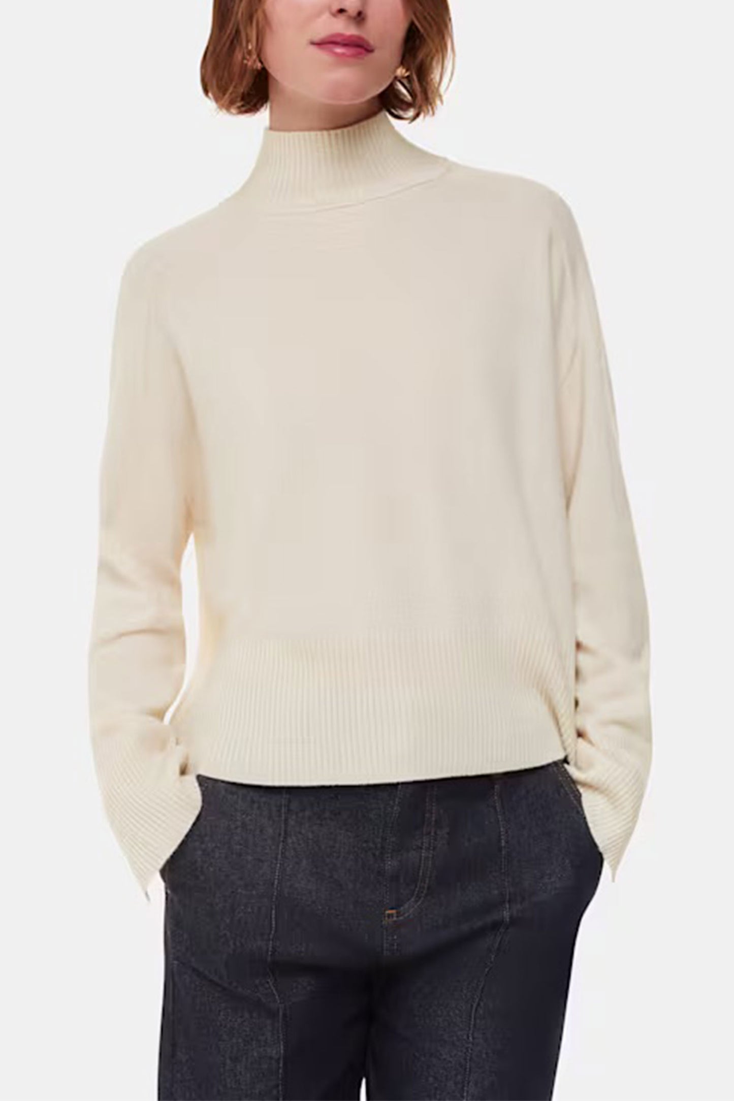 Cashmere Funnel Neck