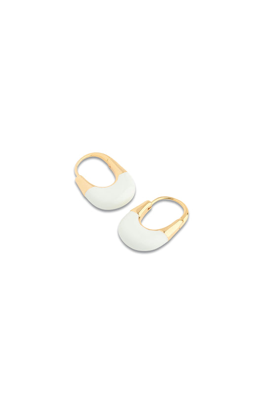 Enamel Oval Hoop