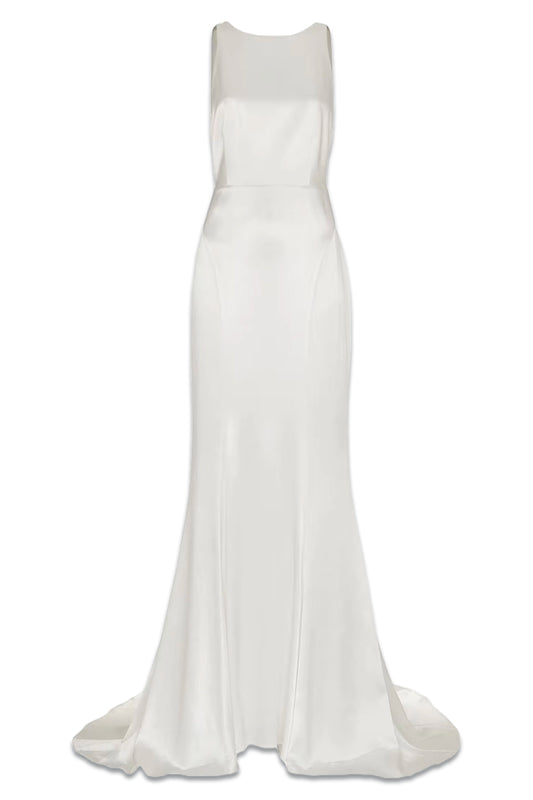 Lina Satin Wedding Dress