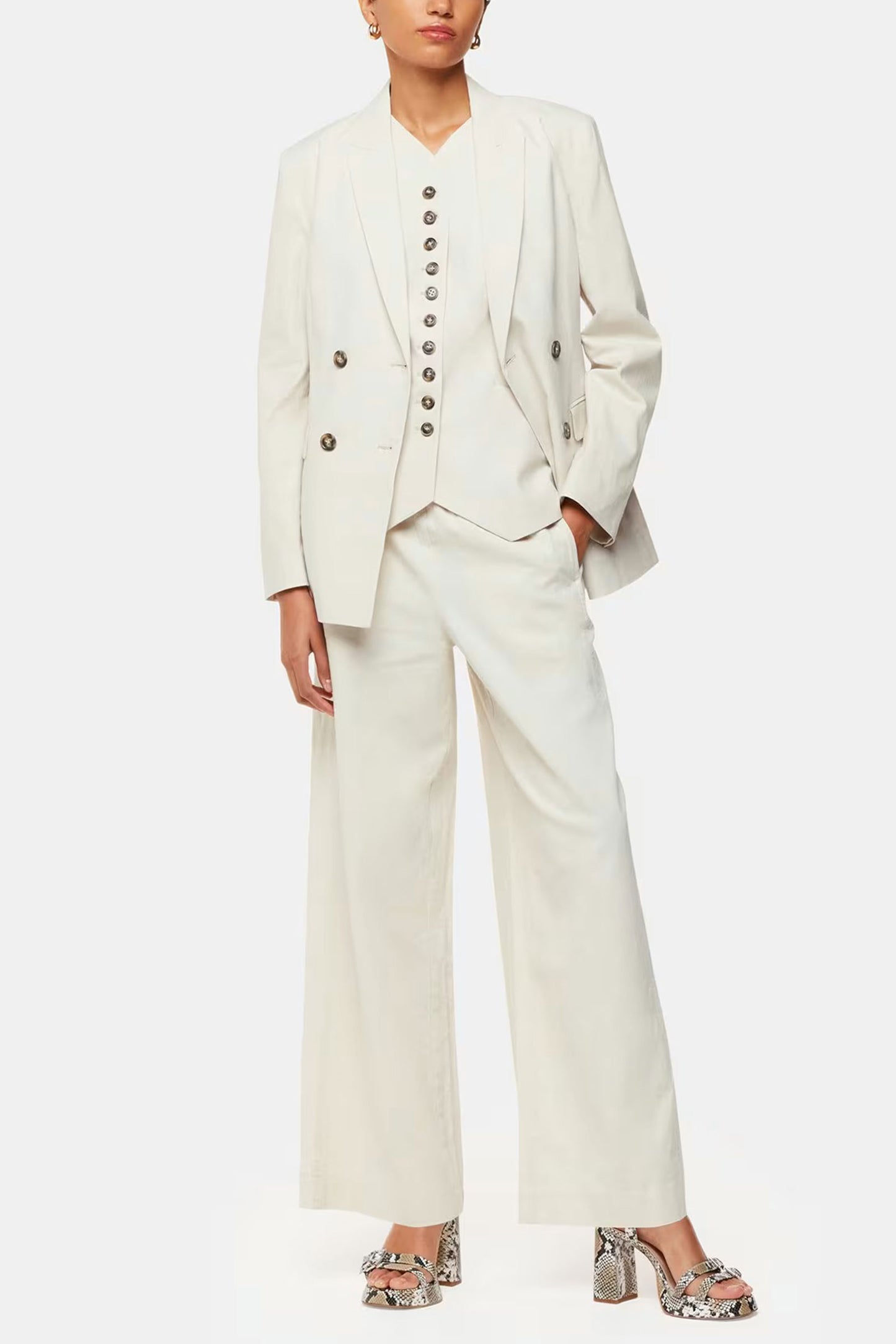 Lindsey Linen Blend Trouser