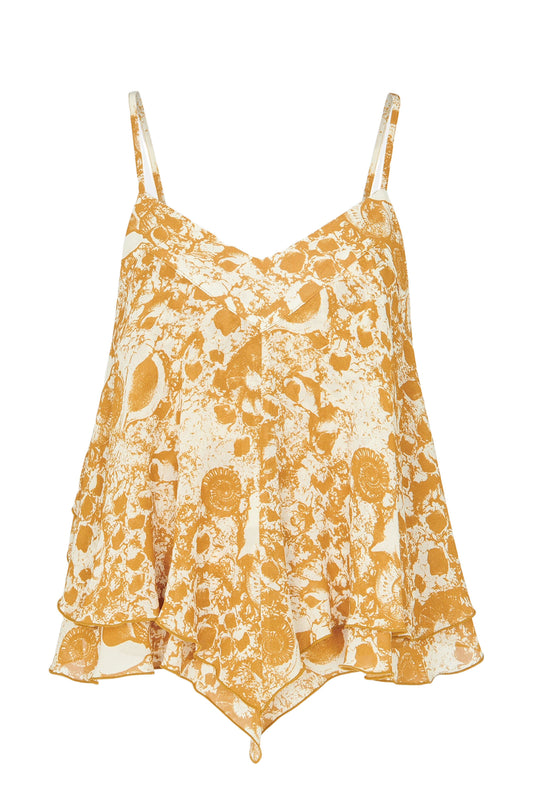 Seashore Print Cami Top