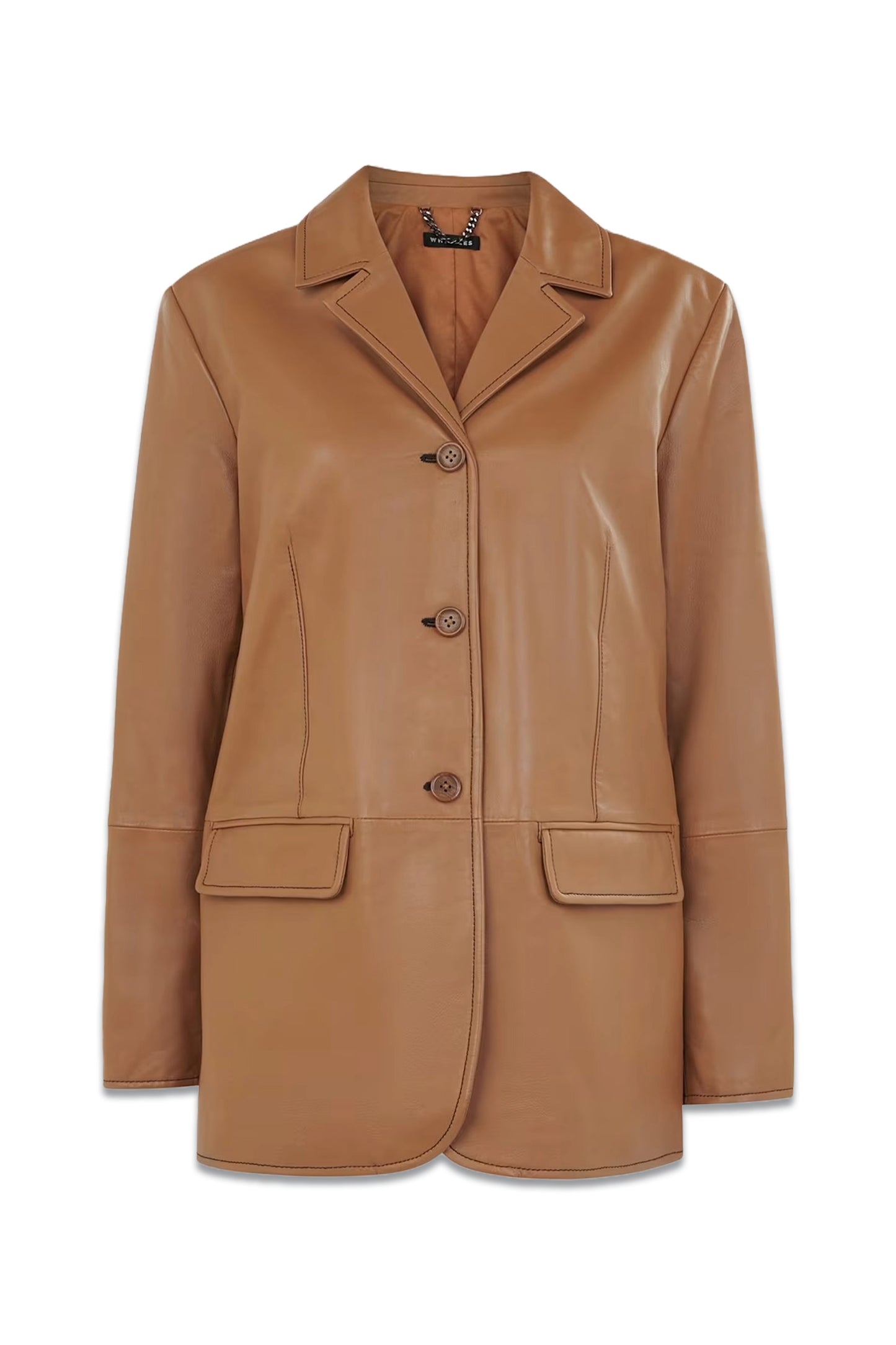 Stevie Leather Blazer