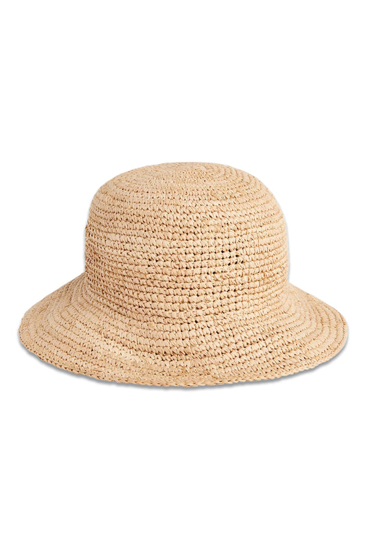 Natural Straw Bucket Hat