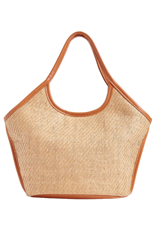 Toia Mini Straw Tote