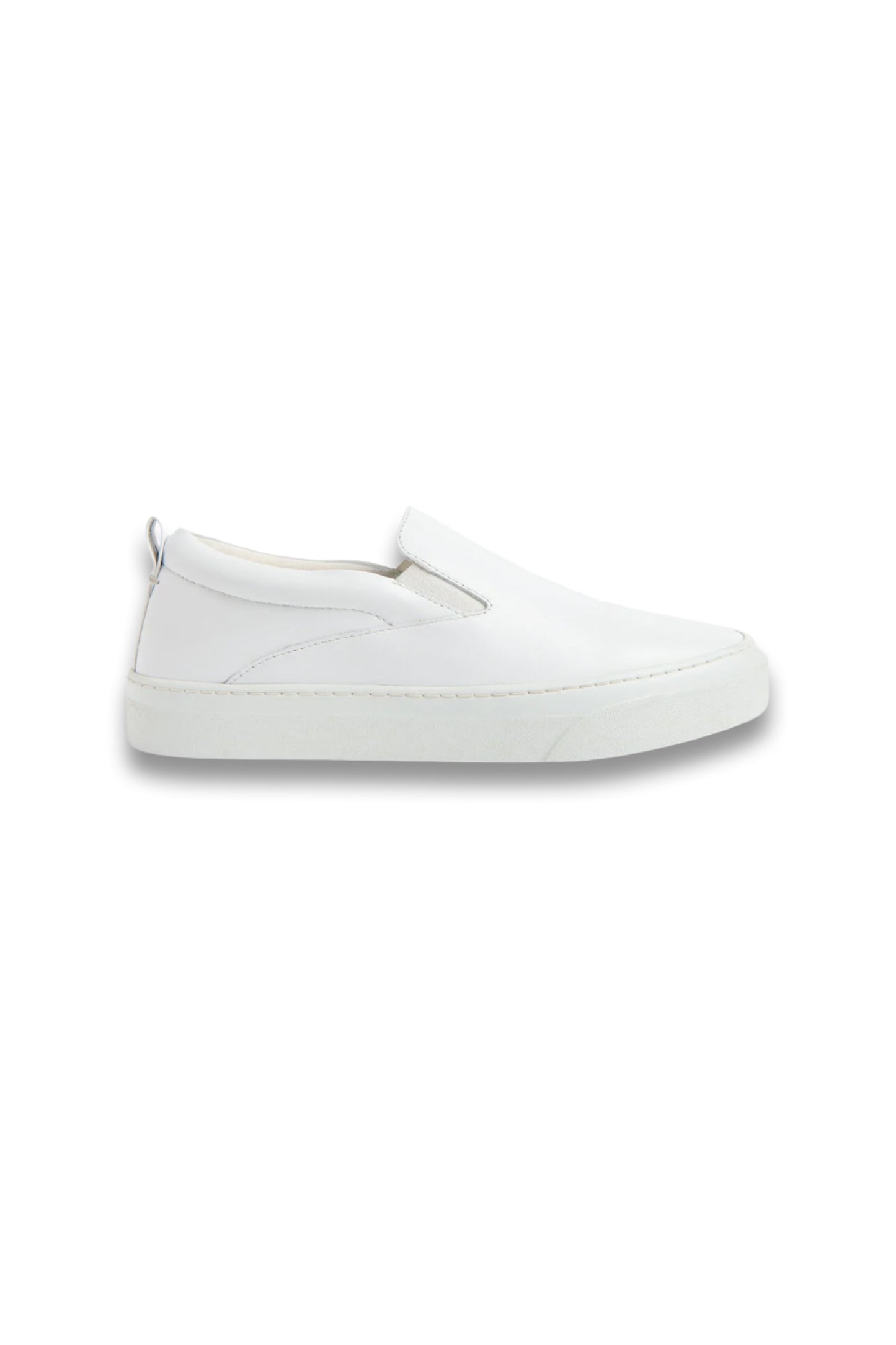 White Kinsley Slip On Trainer