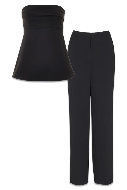 Lula Crepe Bandeau Top & Ultimate Full Length Trouser