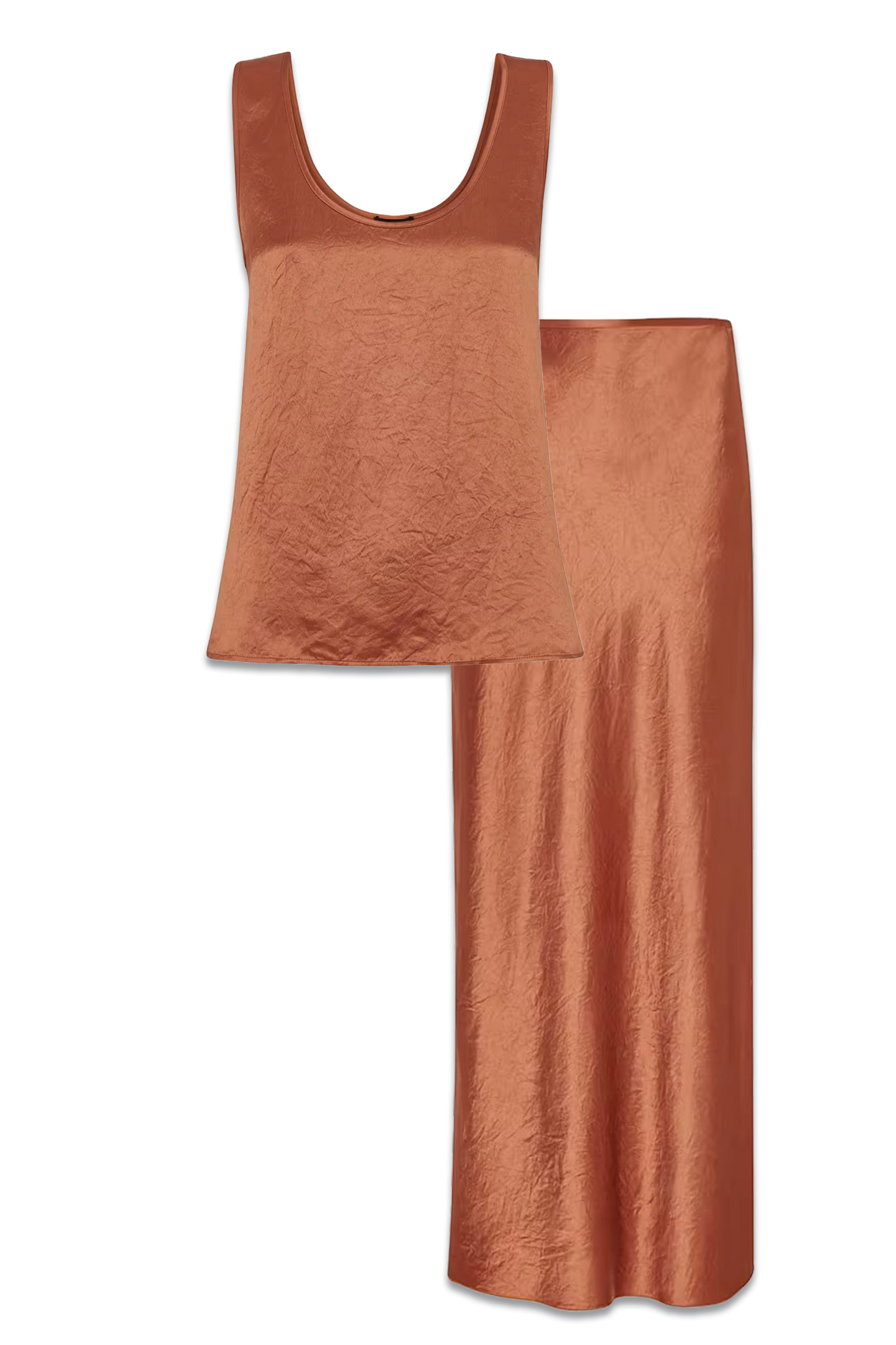 Ella Bias Cami Top & Skirt