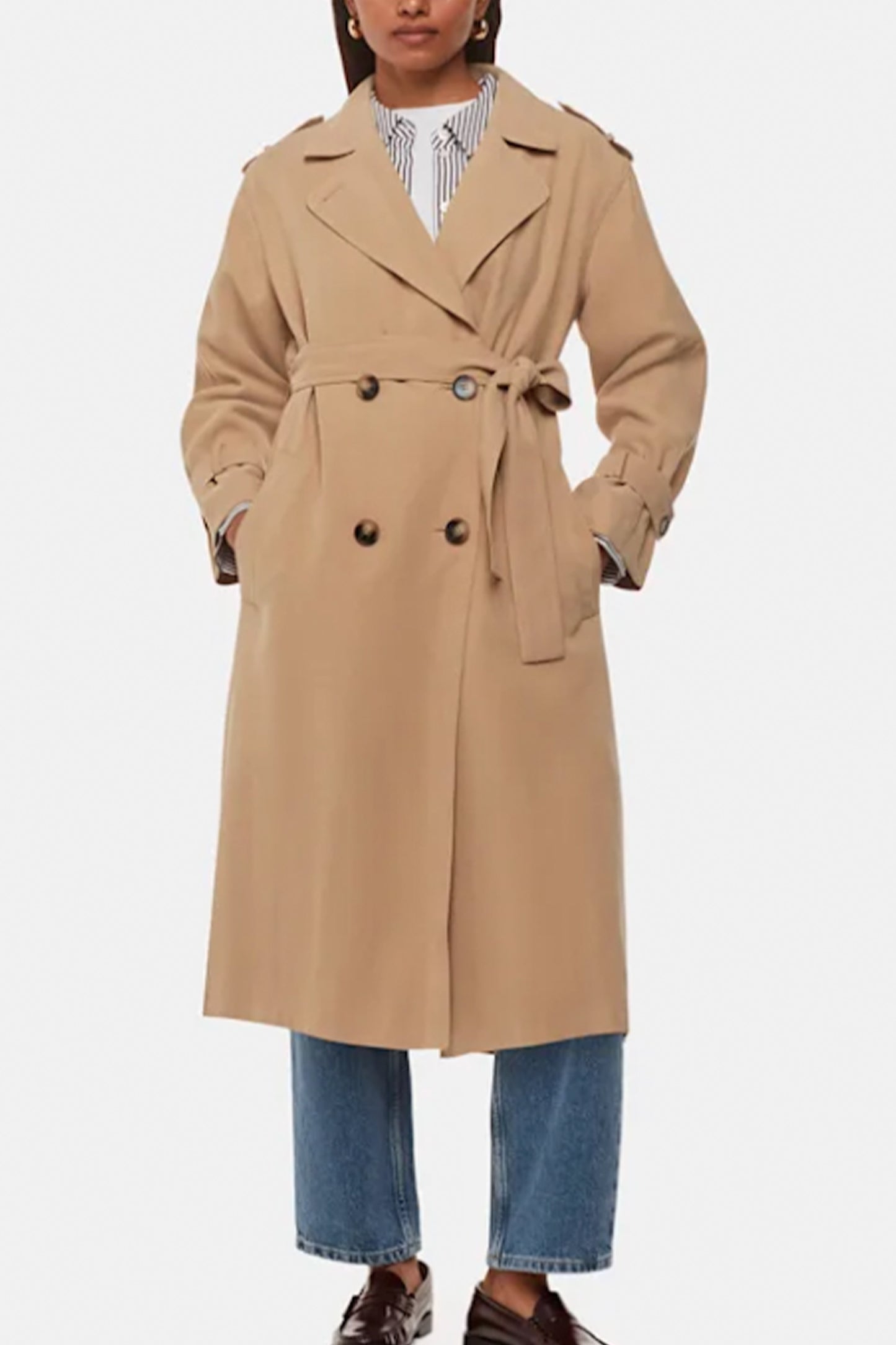 Petite Riley Trench Coat