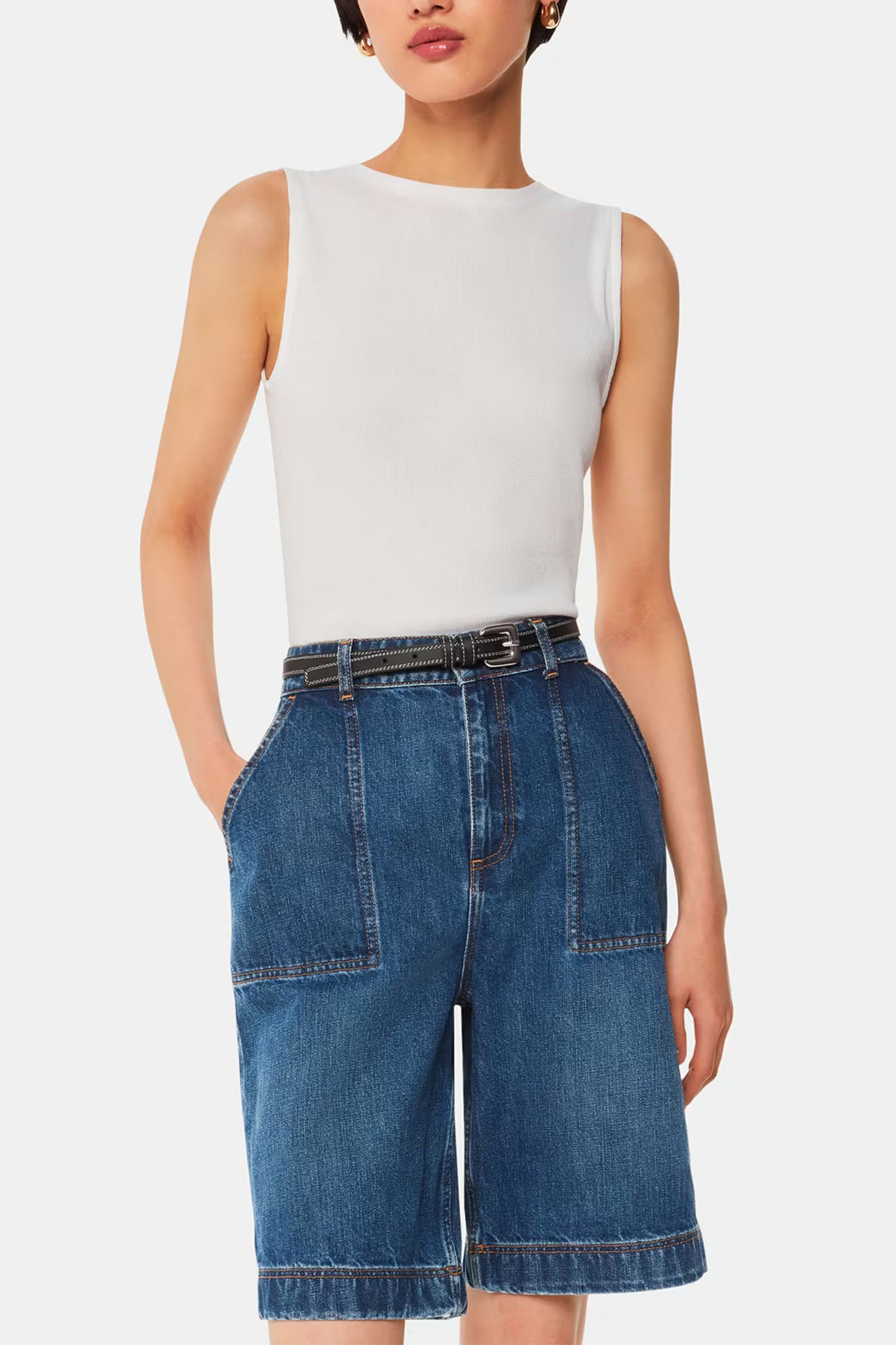 Raya Longline Denim Short