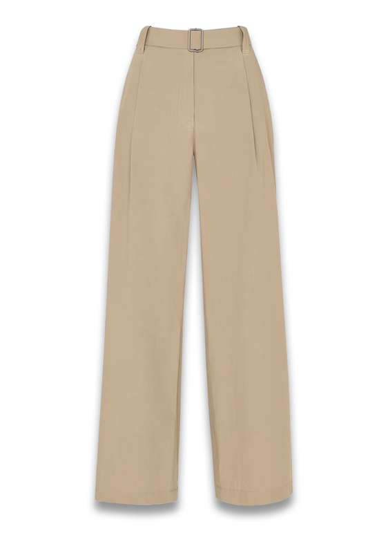 Khaki Kate Belt Detail Trouser