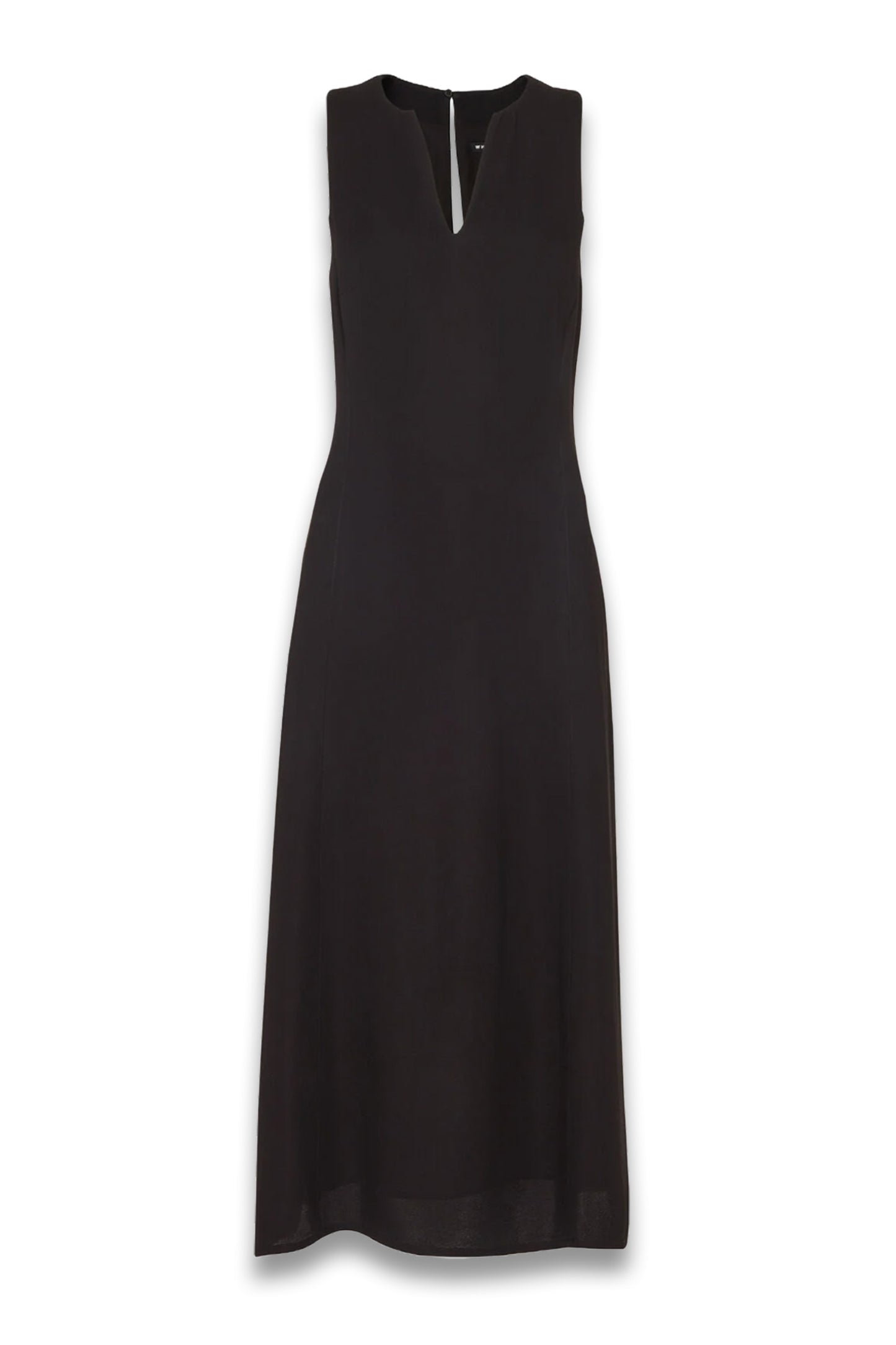 Black Alexia Midi Dress