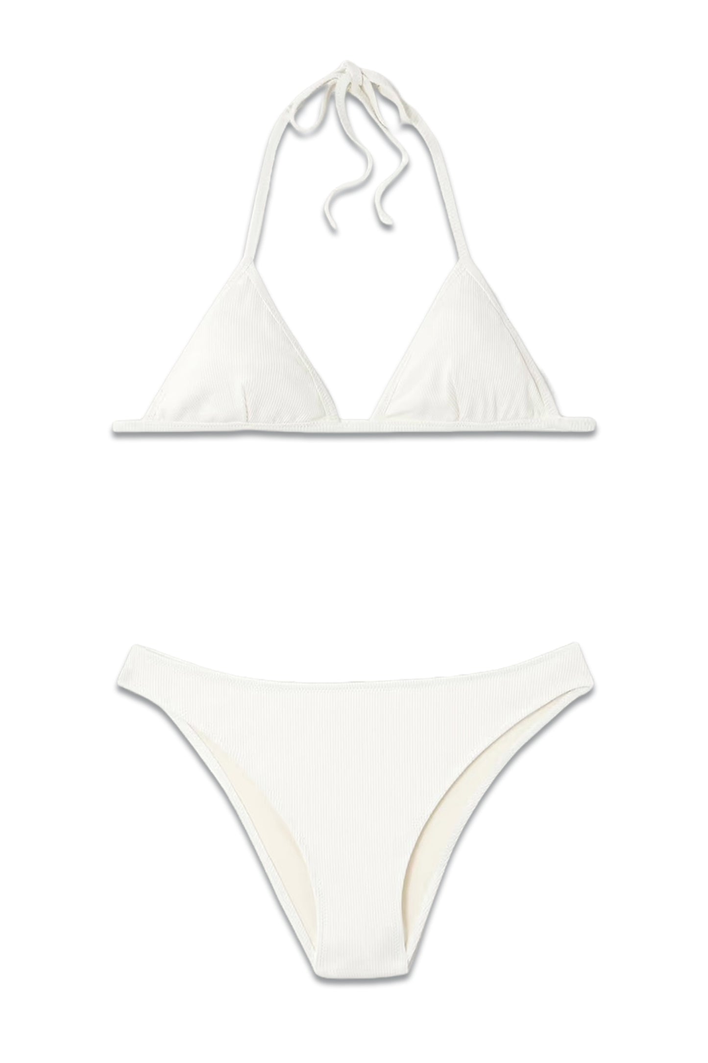 Cinquantotto Ribbed Triangle Bikini