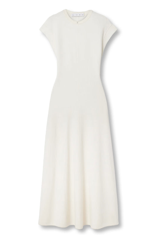 Melanie Ribbed Cotton-blend Maxi Dress