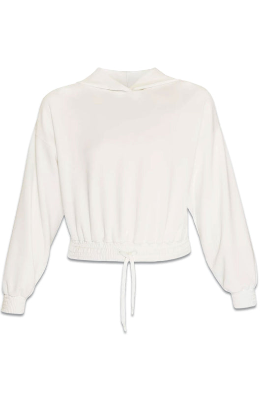 Sand Wash CloudWeight Crop Hoody