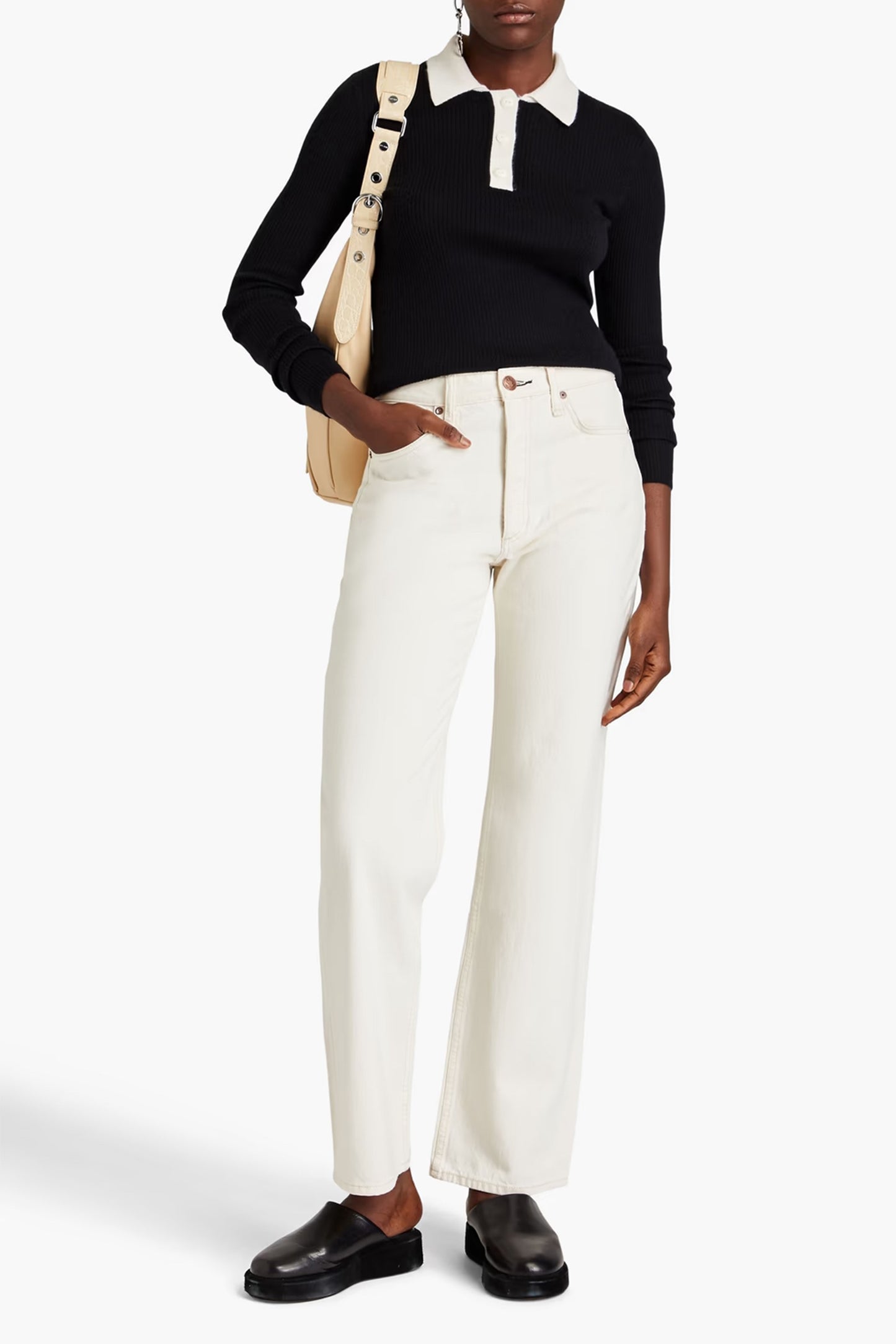 Alex High-rise Straight-leg Jeans