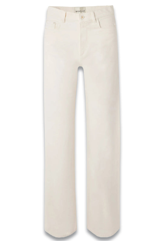 + NET SUSTAIN Poppy High-rise Straight Leg Organic Jeans
