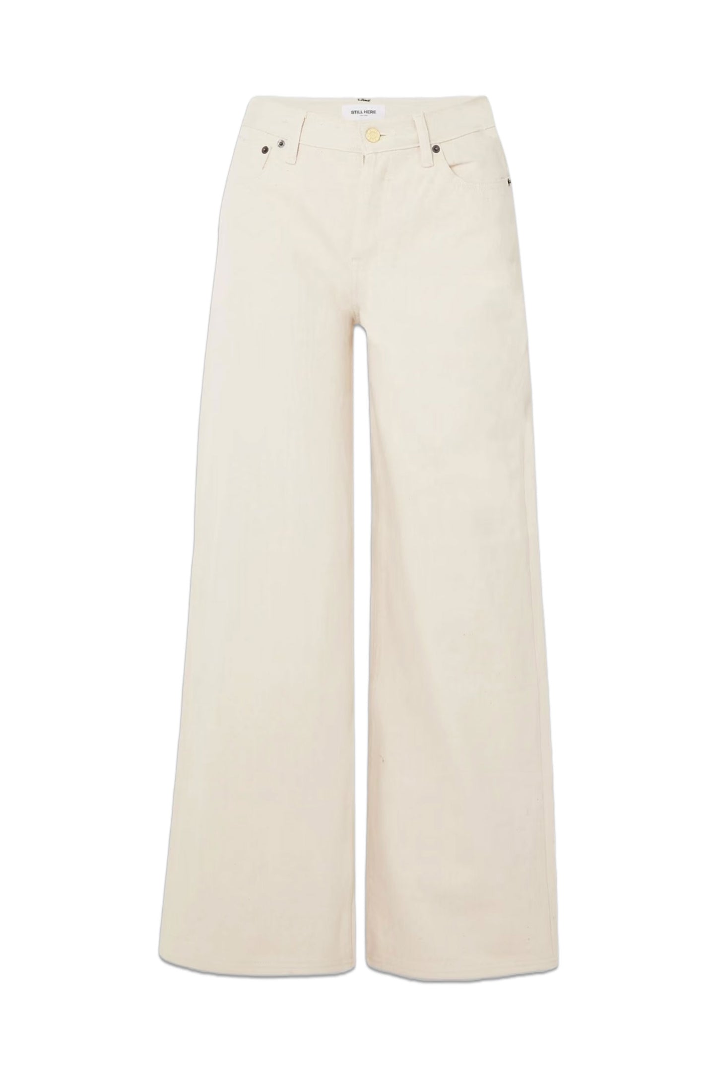 Rainbow Walker Striped Cotton-canvas Wide-leg Pants