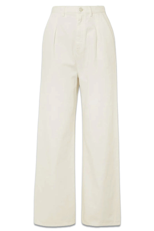 + NET SUSTAIN Attu High-rise Wide-leg Organic Jeans