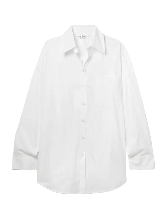 Cotton-Blend Poplin Shirt