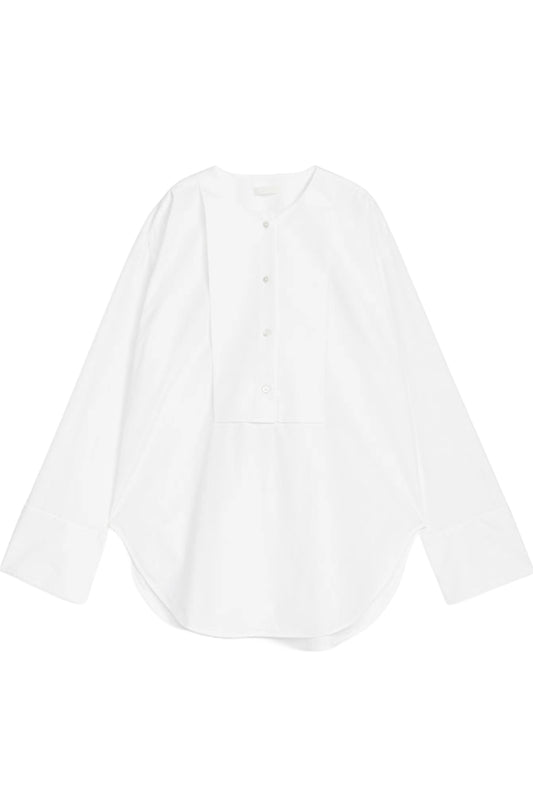 Bib-Front Blouse