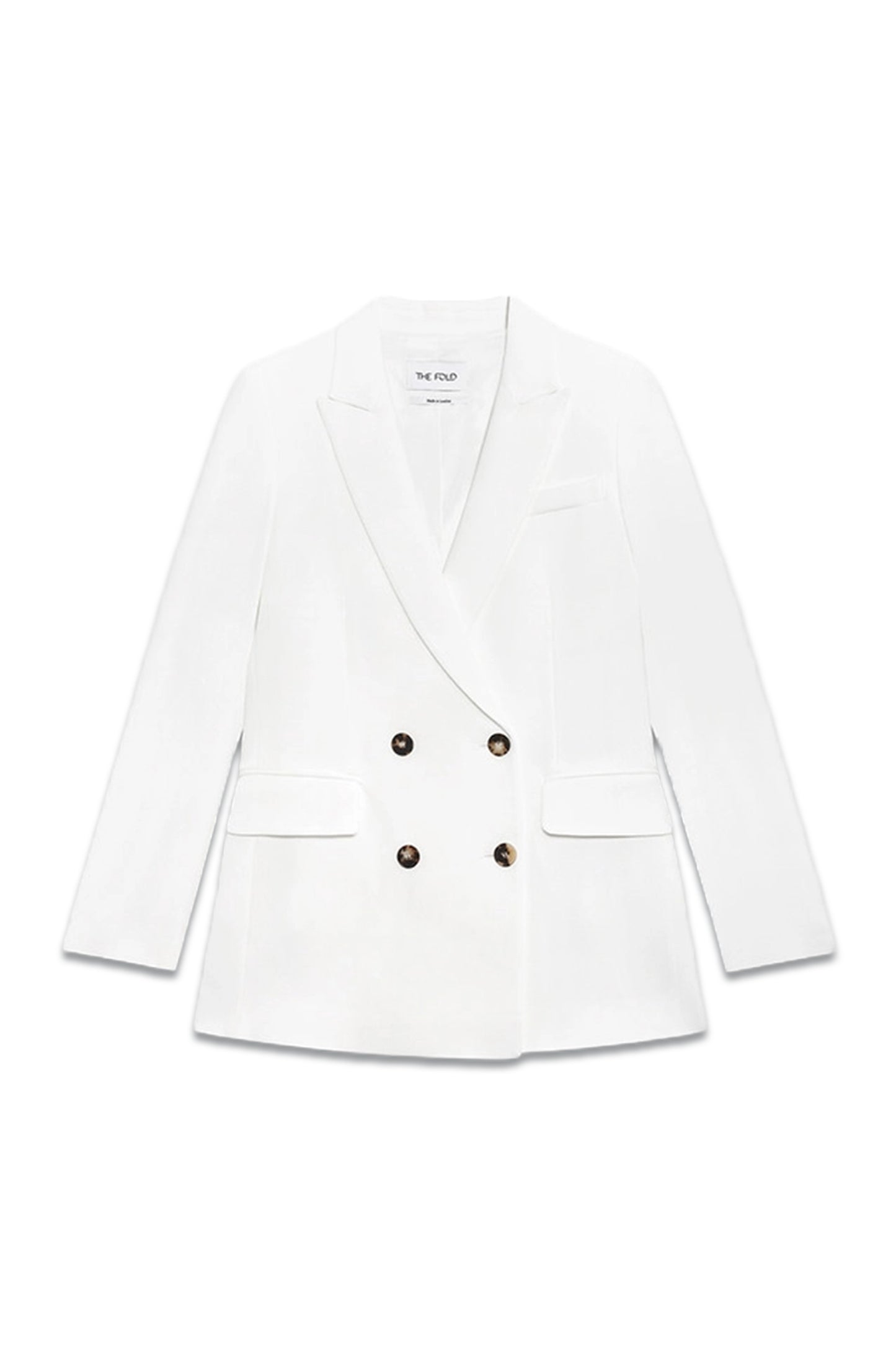 Clever Crepe Almeida Jacket Ivory