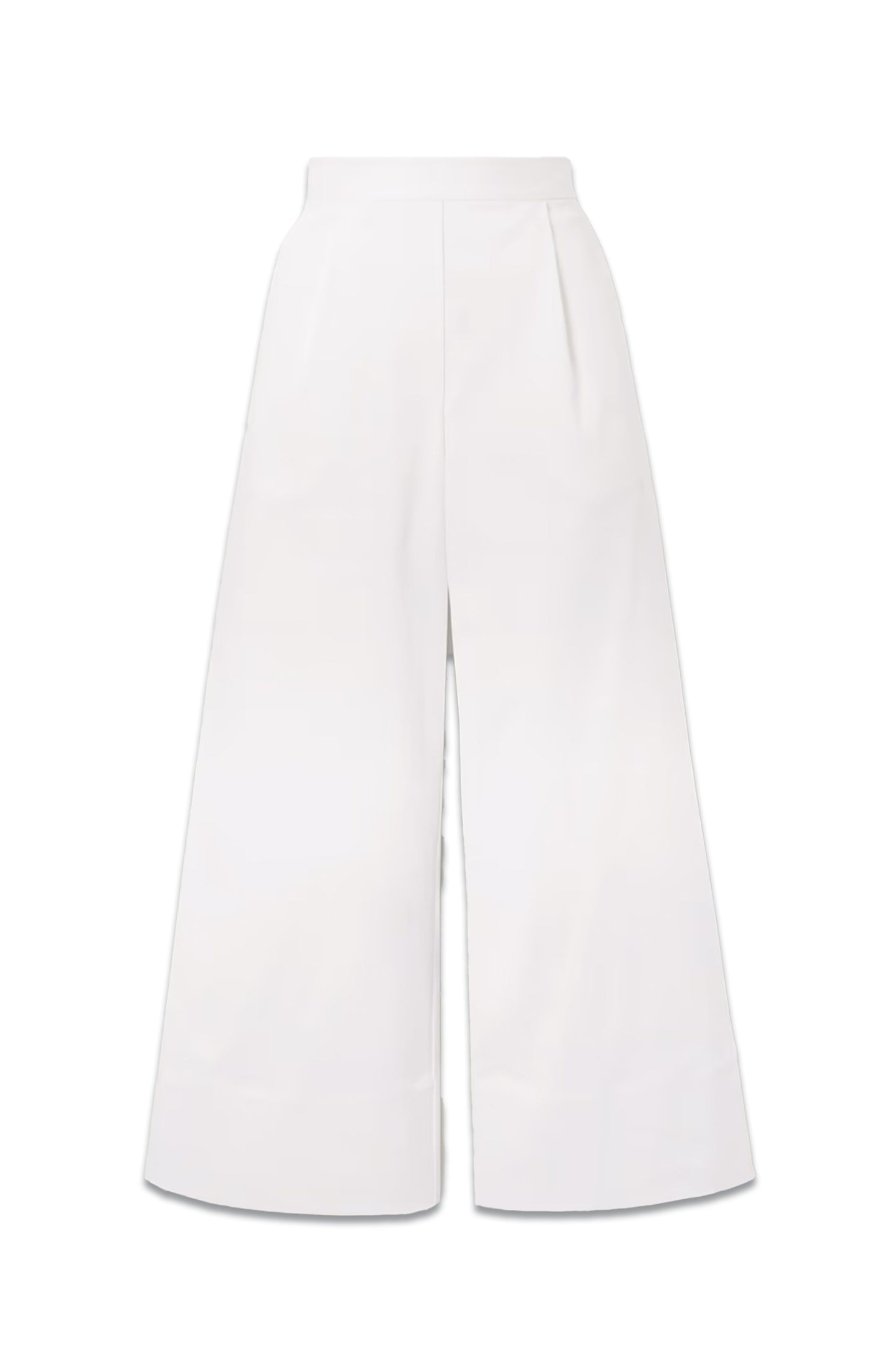 + NET SUSTAIN White Organic Cotton-blend Twill Straight-leg Pants