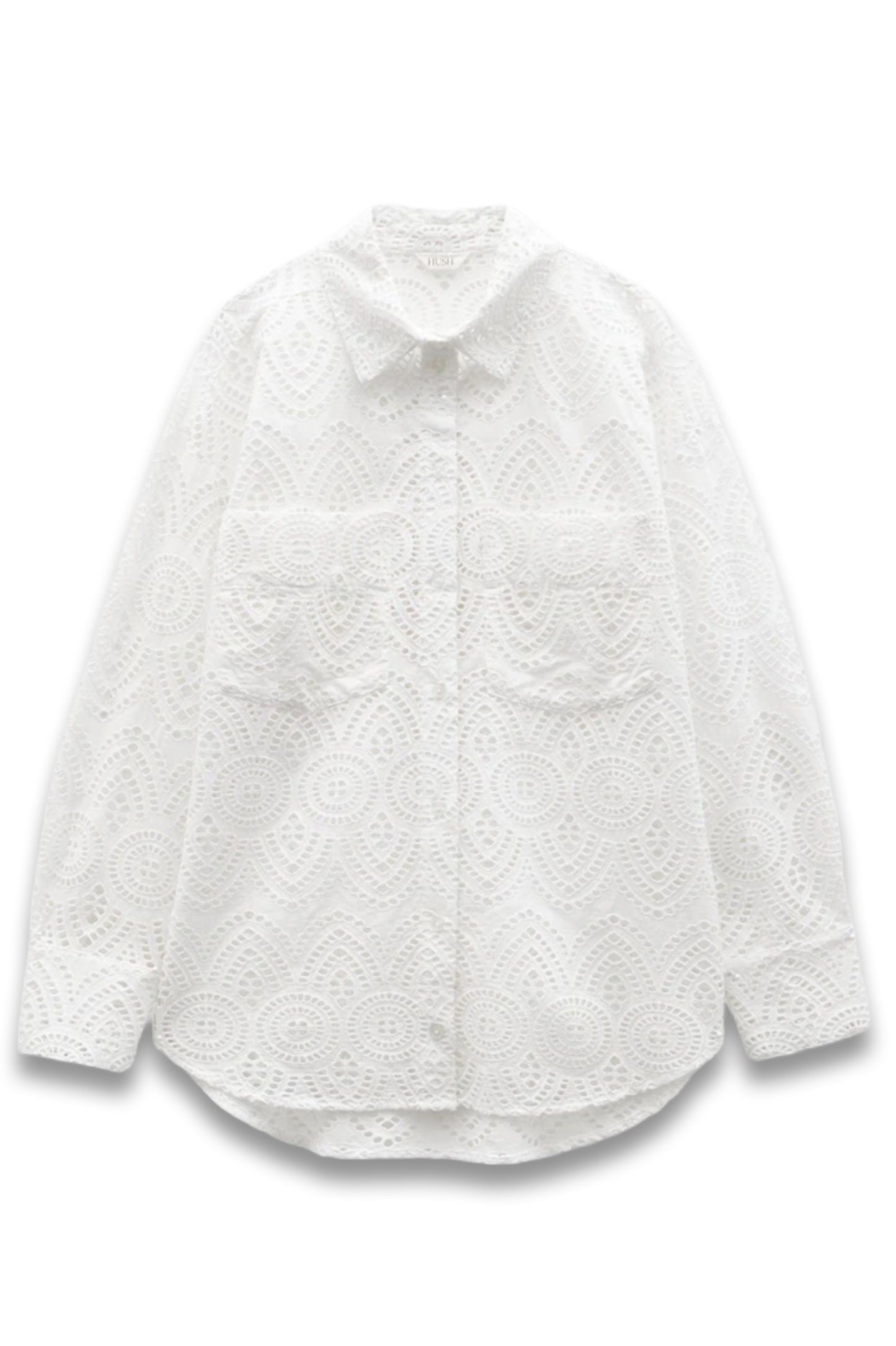 Cotton Broderie Shirt