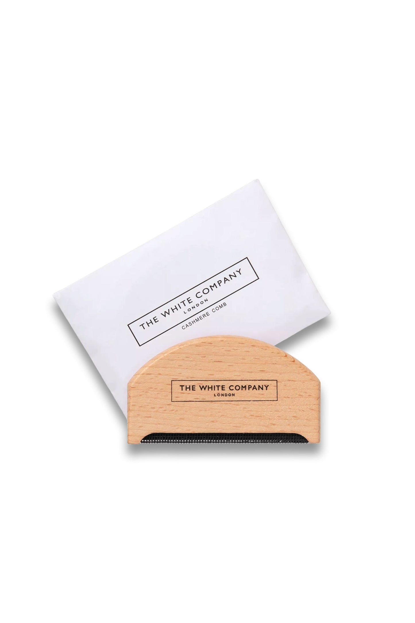 Branded Beech-Wood Pilling Comb