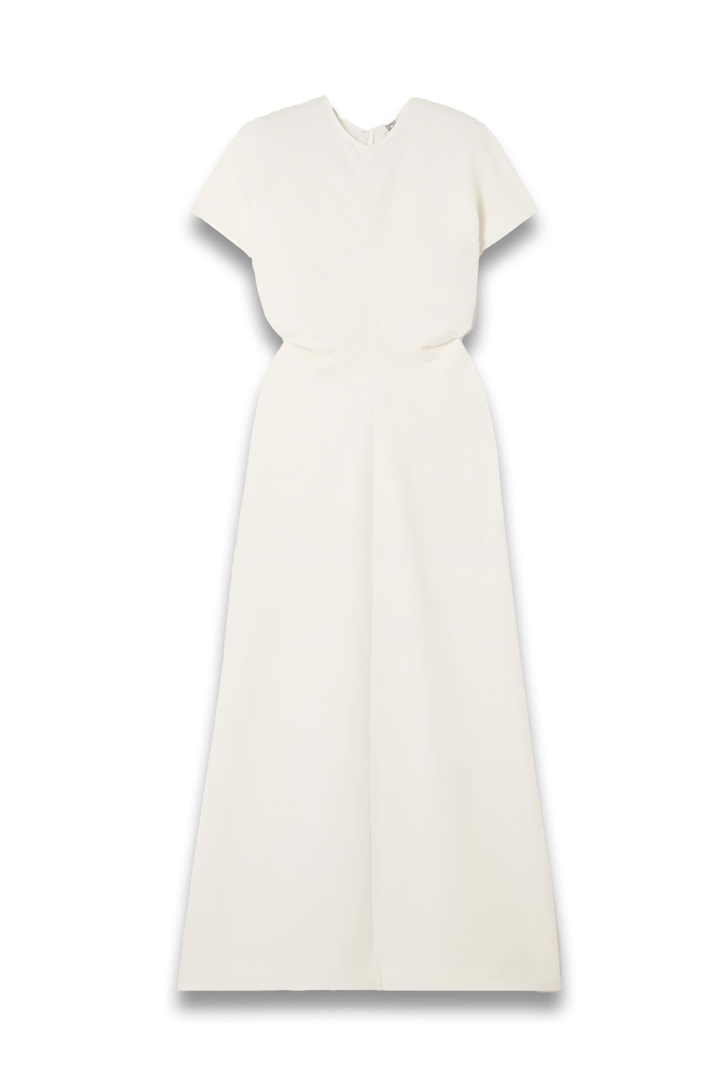 Gathered Woven Maxi Dress