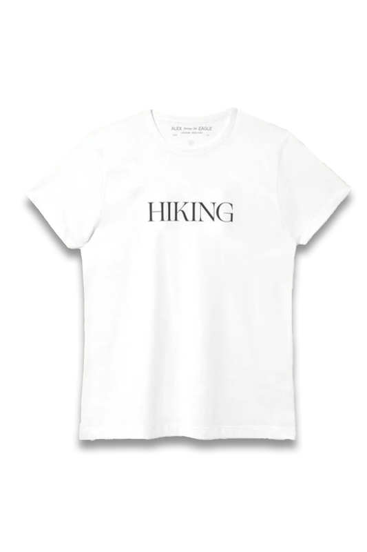 White Hiking T-Shirt