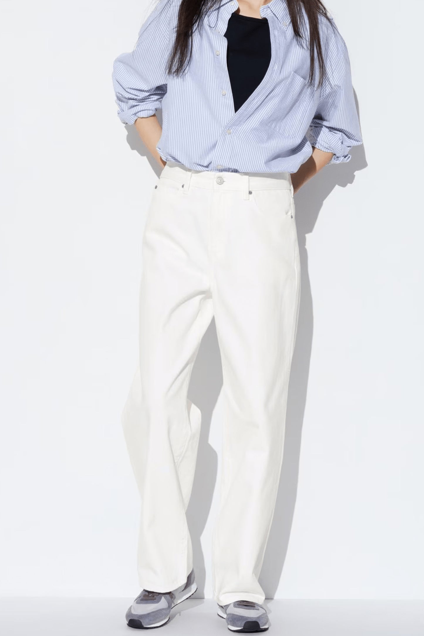 Wide Straight Leg Jeans