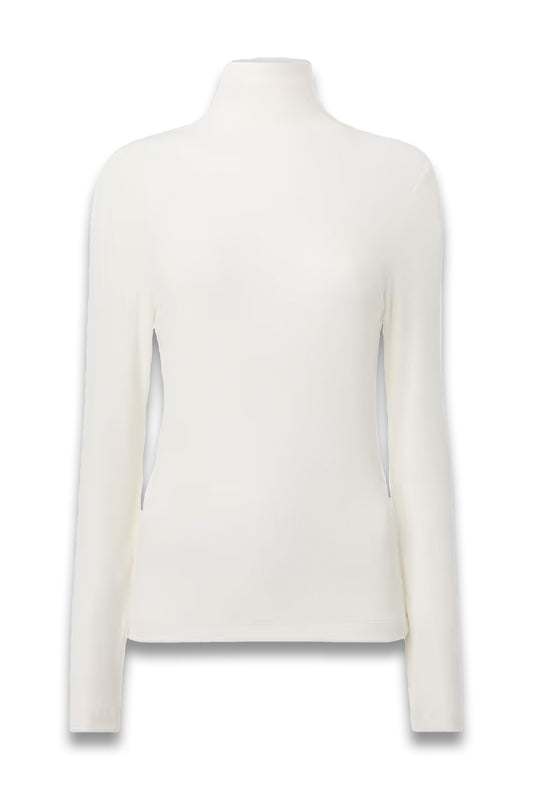 Ivory Essential Ribbed Polo