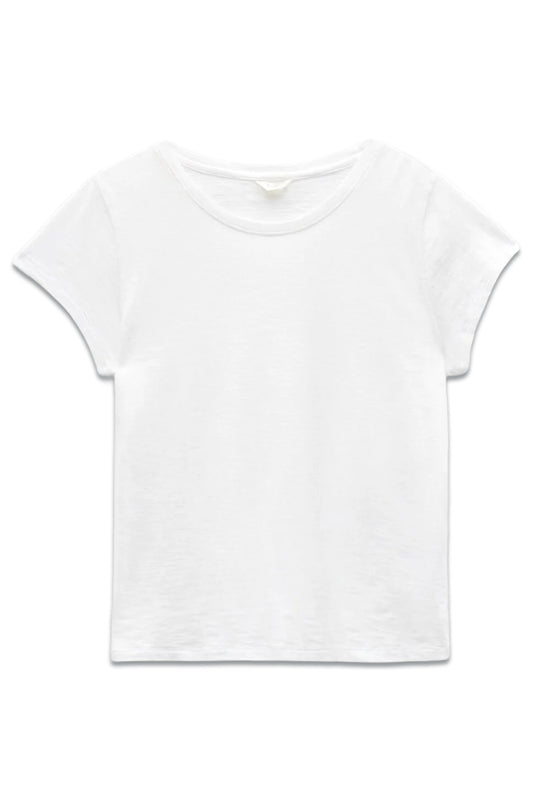 Ava Fitted Cotton Slub T-shirt
