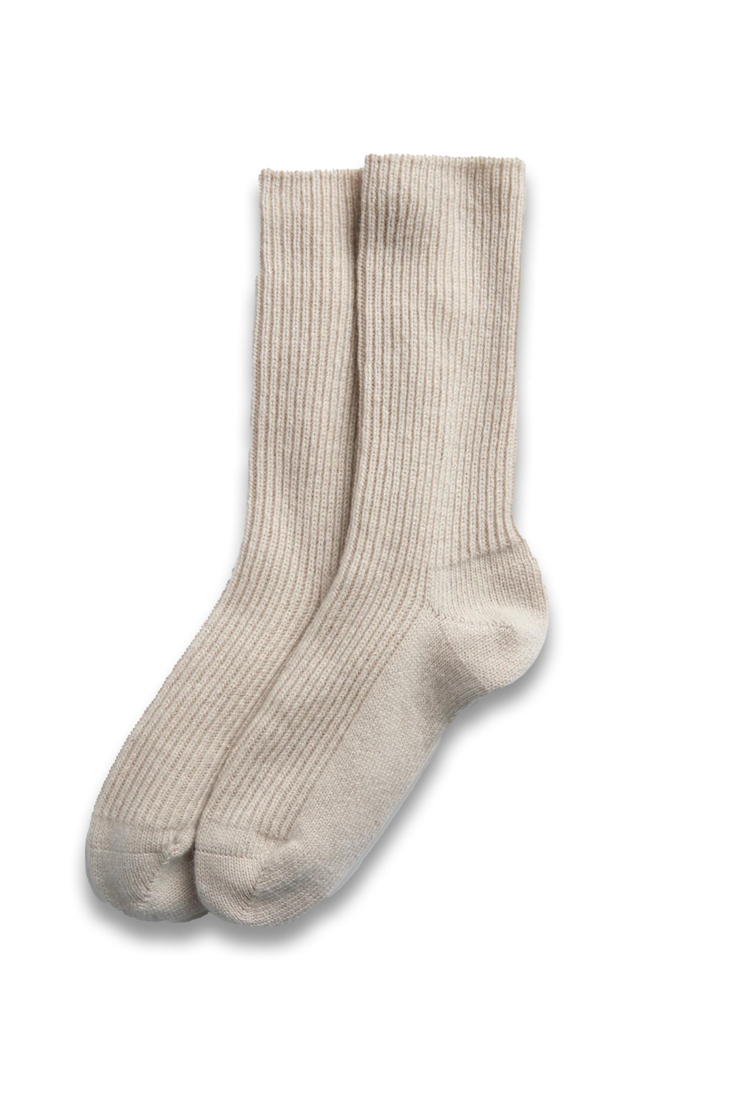 Cashmere Bed Socks in in Camel