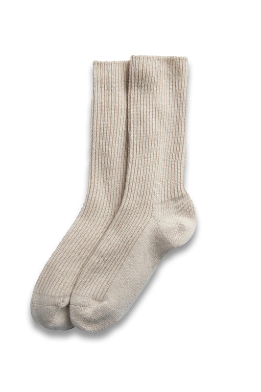 Cashmere Bed Socks in in Camel